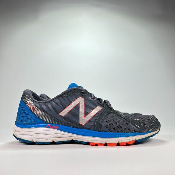 New Balance 1260v5 Gray Blue Running Lightweight Lace Up M1260SB5 Men's Size 9 - Picture 1 of 10